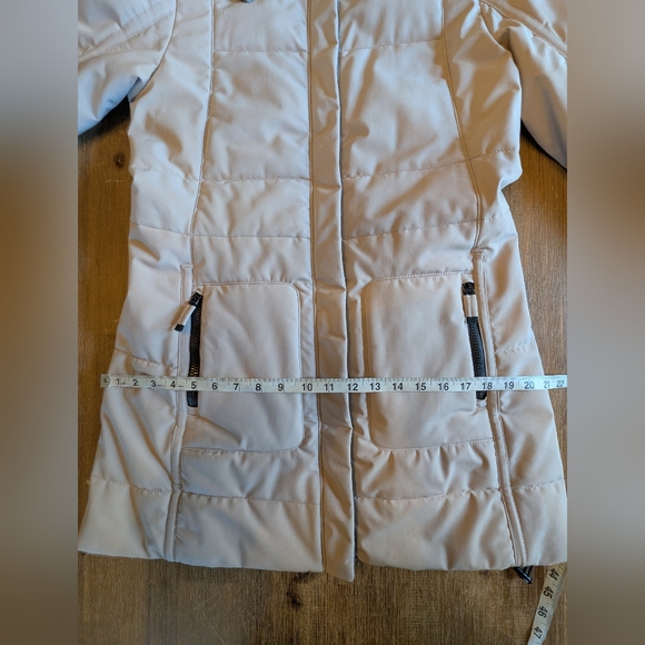 FRAUENSCHUH Marisa Luxury Gold Padded Hooded Winter Ski Snow Jacket Size M (2) - Picture 10 of 16